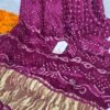 Modal silk bandhani sarees
