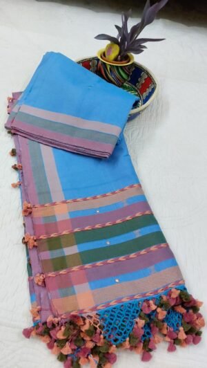 1 Handwoven fine cotton Bhujodi suit sets