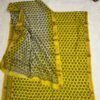 Maheshwari silk Dabu hand block print suit