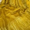 Plain Modal Silk Saree with Tissue Pallu