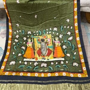 Modal silk pichawai Dupatta