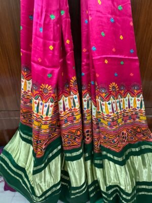 Modal silk Patola print Dupatta