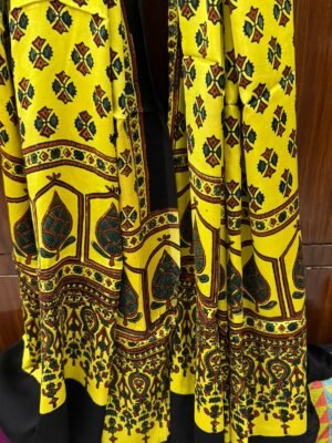 Modal silk Ajrakh Dupatta