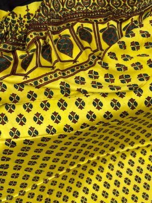 Modal silk Ajrakh Dupatta