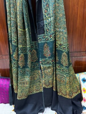 Modal silk Ajrakh Dupatta