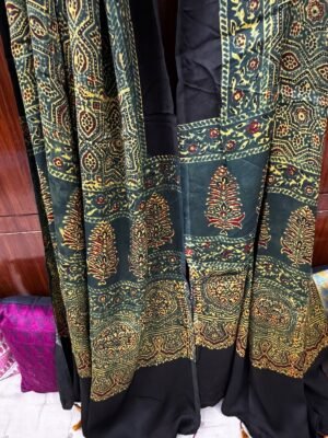 Modal silk Ajrakh Dupatta