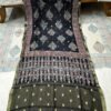 Moonga  silk Ajrakh Dupatta