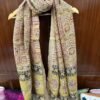 Kalamkari cotton silk Dupatta