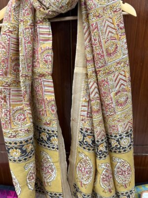 IMG-20241217-WA0126 Kalamkari cotton silk Dupatta