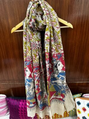 IMG-20241217-WA0129 Kalamkari cotton silk Dupatta