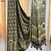 Ajrakh Modal Silk Saree