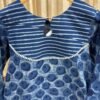 Handblock Printed A-Line Kurta