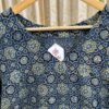 Ajrakh Handblock print A line cotton stitched kurta
