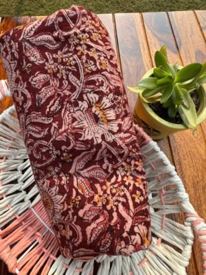 Kalamkari cotton fabric