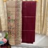 2-Piece Ghicha Silk Suit Set