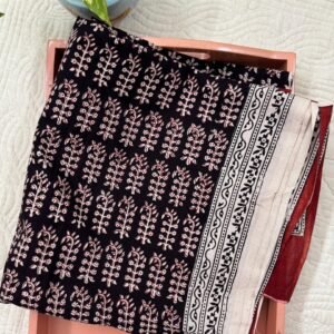 Bagh Handblock Print Cotton Suit Set – 3-Piece