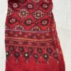 Ajrakh modal silk hand embroidery mirror work dupattas