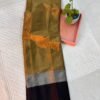 Handwoven Chanderi pure tissue saree With Blouse