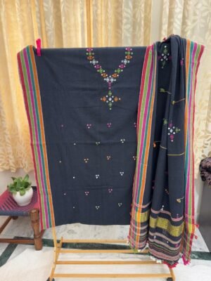 WhatsApp Image 2025-02-20 at 17.53.50_823b3115 Bhujodi Kala Cotton Handwoven Suit Set