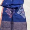 Handwoven Linen Jamdani Saree