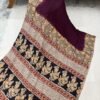 Kalamkari Handblock Printed Cotton Silk Saree
