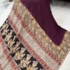 Kalamkari Handblock Printed Cotton Silk Saree