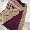 Kalamkari Handblock Printed Cotton Silk Saree