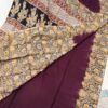 Kalamkari Handblock Printed Cotton Silk Saree