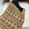 Kalamkari Handblock Printed Cotton Silk Saree