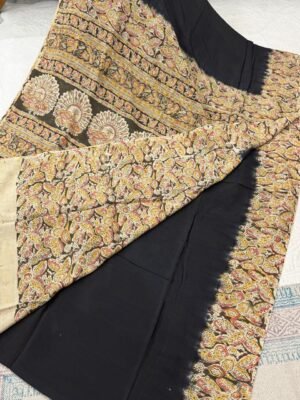 IMG-20250320-WA0047 Kalamkari Handblock Printed Cotton Silk Saree