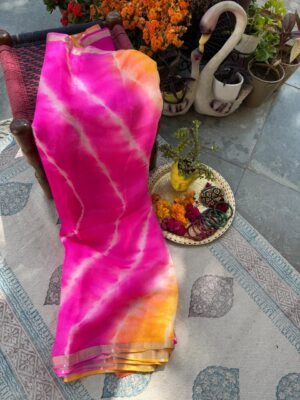 Kota Silk Laheriya Saree