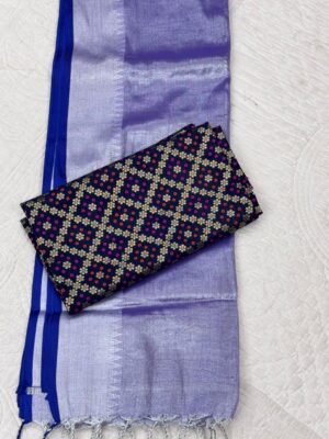 Mulmul tissue saree