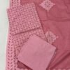Pure Cotton Appliqué Cutwork Suit Set – 3-Piece
