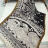 Kalamkari Cotton Silk Saree with Matching Blouse