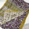 Kalamkari Cotton Silk Saree with Matching Blouse