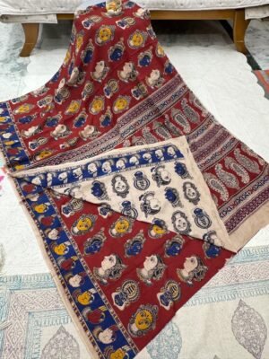 Kalamkari Cotton Saree