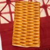Handloom Ikkat Pure Cotton Suit with Soft Bhujodi Tassel Dupatta