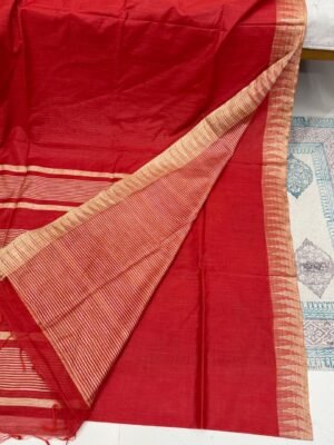 IMG-20250512-WA0007 Handloom Cotton Silk Saree – Complete with Blouse Piece