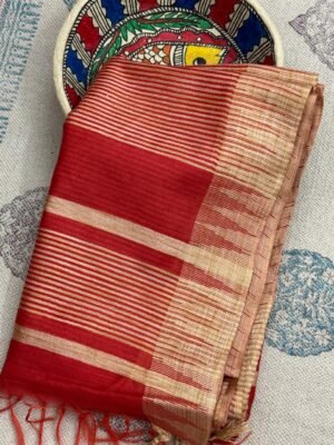 IMG-20250512-WA0008 Handloom Cotton Silk Saree – Complete with Blouse Piece