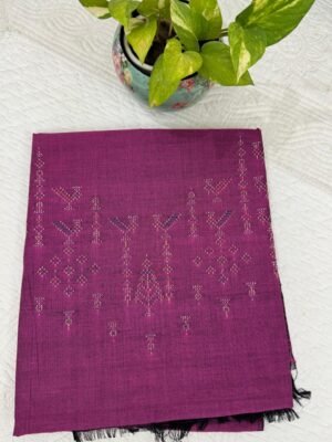 Handloom Pure Cotton Tangalia Top Fabric