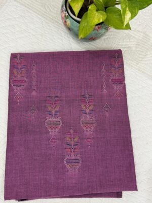 445858a7-27e6-4b20-b48f-2658a0661988 Handloom Pure Cotton Tangalia Top Fabric