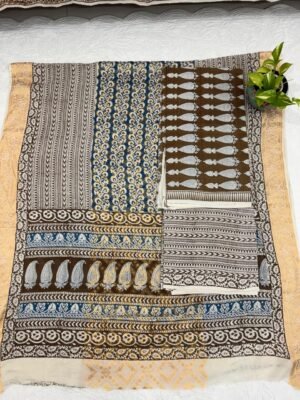 Pure Cotton Suit Set - 3 Piece Complete Set