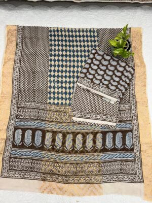 Pure Cotton Suit Set - 3 Piece Complete Set