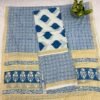 Pure Cotton Suit Set with Woven Border Dupatta - 3 Piece