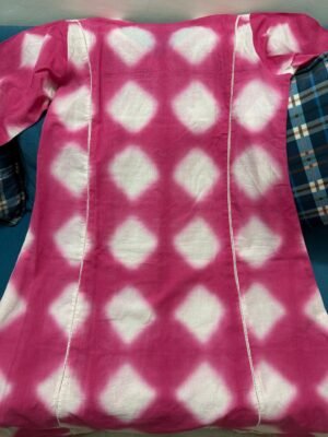 Elegant Mirror Work Cotton Kurta – Free Size | A-Line Loose Fit
