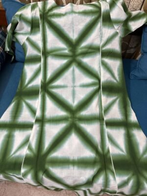 Elegant Mirror Work Cotton Kurta – Free Size | A-Line Loose Fit