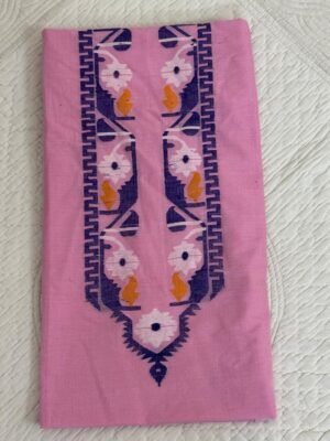 Handwoven Jamdani Mul Cotton Kurta Fabric