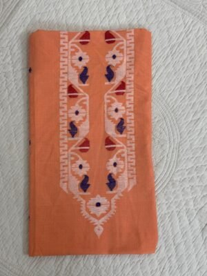 Handwoven Jamdani Mul Cotton Kurta Fabric