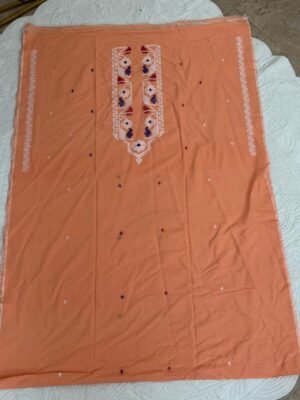 Handwoven Jamdani Mul Cotton Kurta Fabric