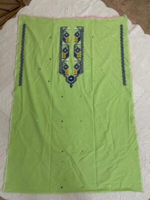 Handwoven Jamdani Mul Cotton Kurta Fabric
